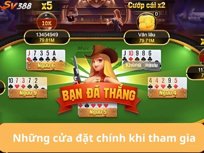 Luật phân thắng thua trong game bài Ngưu Ngưu